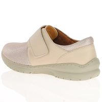 Softmode - Daba Velcro Strap Shoes, Light Beige 2