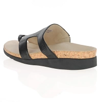 Strive Footwear - Savannah Toe Loop Wedge Sandals, Black 2
