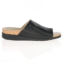 Strive Footwear - Savannah Toe Loop Wedge Sandals, Black 3