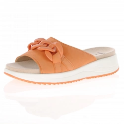 Caprice - Mule Sandals Orange - 27204