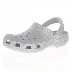 Crocs - Classic Glogs, Silver Glitter