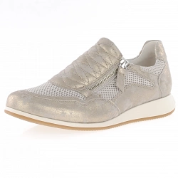 Gabor - Casual Side Zip Shoes Gold Beige - 408.95