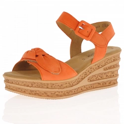 Gabor - Wedge Sandals Orange - 653.14