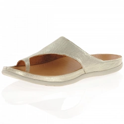 Strive Footwear - Capri II Toe Loop Sandals, Gold