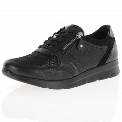 Waldlaufer - Side Zip Shoes Black - 661K03