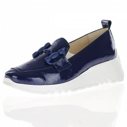 Wonders - Patent Leather Loafers Navy - 6723