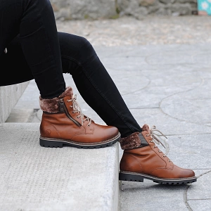 Remonte - Lace Up Ankle Boots Brown - D8463-24