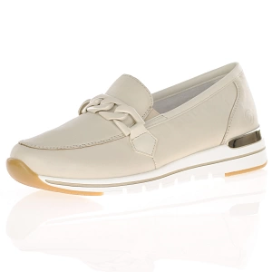 Remonte - Low Wedge Loafers Light Beige - R6711-60