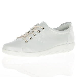 Ecco - Soft 2.0 Laced Shoes Off-White - 206503
