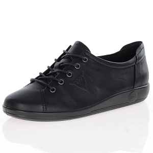 Ecco - Soft 2.0 Laced Shoe Black - 206503