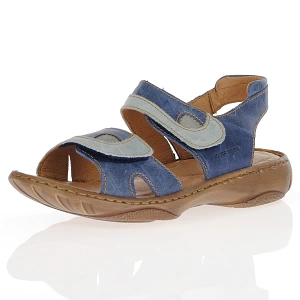 Josef Seibel - Debra Velcro Strap Sandals, Dark Blue