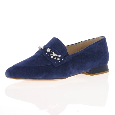 Caprice - Suede Loafers Navy - 24203 1