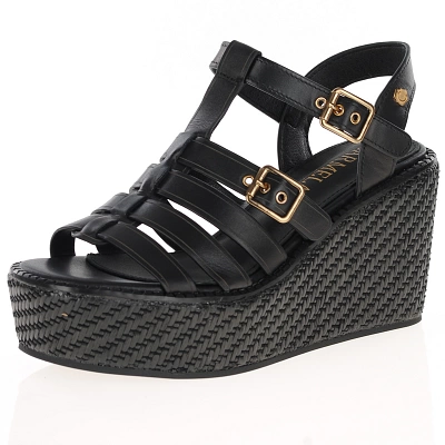 Carmela - Platform Wedge Sandals Black - 161388 1