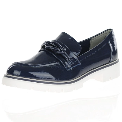 Marco Tozzi - Vegan Loafers Navy Patent - 24704 1