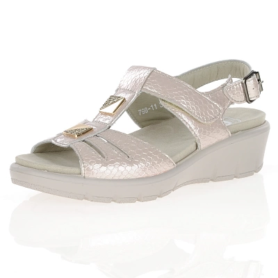 G-Comfort - Wedge Sandals Pearl Beige - 798-11 1