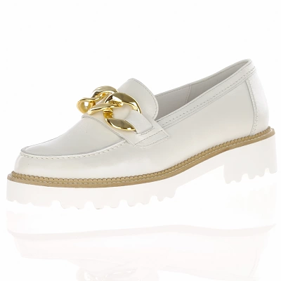 Gabor - Leather Loafers Cream - 241.20 1