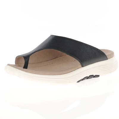 Gabor - Rolling Soft Toe Post Sandals Black - 812.67 1