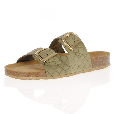 Marco Tozzi - Flat Mule Sandals Olive - 27405 1