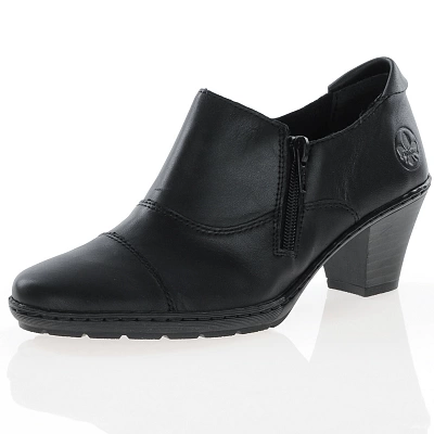 Rieker - 57173-02 High Cut Shoe, Black 1