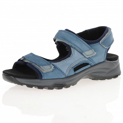Waldlaufer - Velcro Walking Sandals Blue - 791001 1