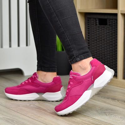 Gabor - Rolling Soft Mesh Trainers Pink - 999.21 1